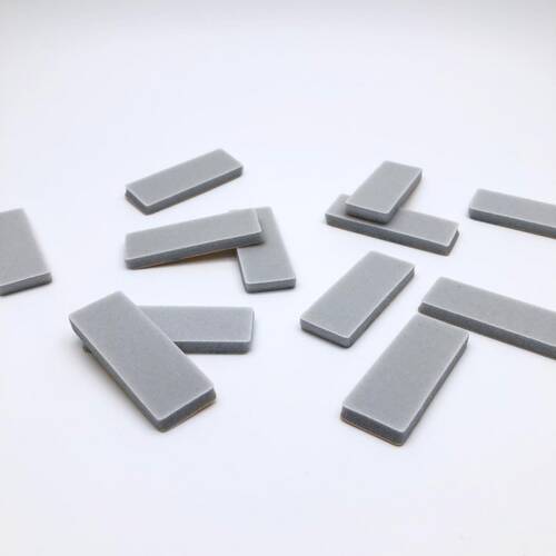 BSK-21, Сменные картриджи BAGHEERA NAILS "баф-мини" 240 грит 50 шт серый, 5см 